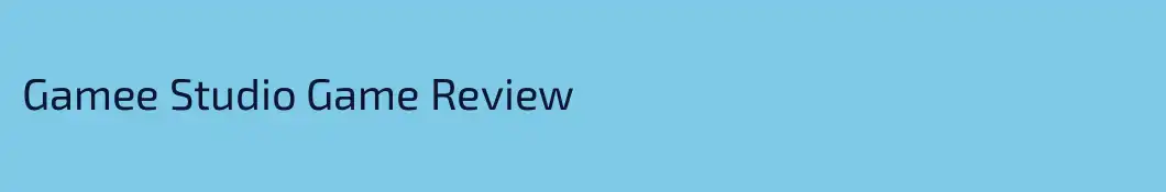 Gamee Studio Game Review